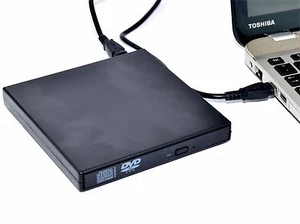 USB2.0 External DVD CD RW Disc Writer Burner (LS38) Player Drive PC Laptop - Picture 1 of 3
