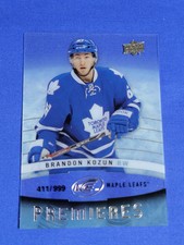 2014-15 Upper Deck Ice Brandon Kozun /999 Ice Premieres Rookie #106