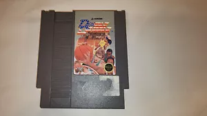 Double Dribble Basketball - NES Nintendo Game Cartridge Tested Working Authentic - Picture 1 of 4