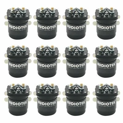 12x Audiotek 500A Solenoide de Servicio Continuo Batería Aislador/Relé Blanco Rodgers Foto 1 de 4