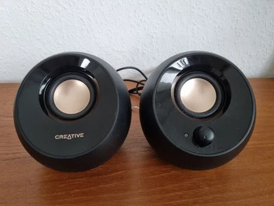 CREATIVE Pebble -Desktop-Lautsprecher (Schwarz) USB - Bild 1 von 4