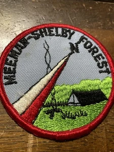 PARCHE VINTAGE MEEMAN SHELBY FOREST CERCA DE MEMPHIS TENNESSEE - Imagen 1 de 1