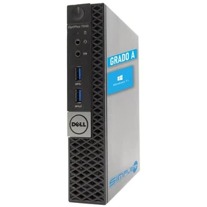Dell 7040 I7 16gb Ram Ssd 240gb Windows 11 Pro Tiny Micro Pc Mini Ricondizionato - Imagen 1 de 4