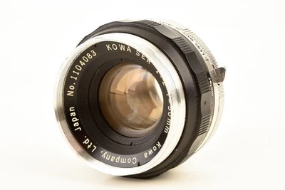 Lente de enfoque manual Kowa SER Mount 50 mm f/2 Standard Prime de colección V22 Foto 1 de 4