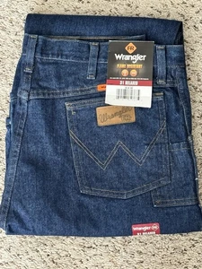 Jeans Wrangler Uomo FR31MWZ CAT 2 2112 Relaxed Fit Lavoro Denim 38x36 E178 - Foto 1 di 13
