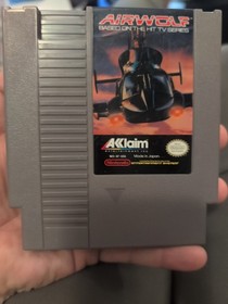 Airwolf (NES Nintendo Entertainment System, 1989) Cartucho probado aut&eacute;ntico