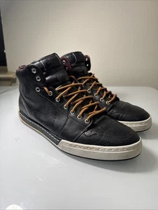 Nike Air Royal Mid Qs Workboot Size 12 Black 2011 - Picture 1 of 9