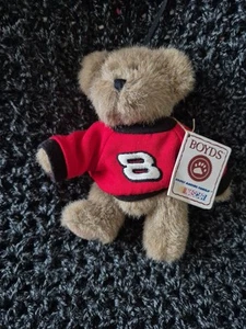 VINTAGE 2004 BOYDS RACING FAMILY 6" NASCAR #8 DALE EARNHARDT JR PLUSH MINI ORNAM - Picture 1 of 5