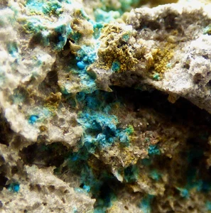 ***RESERVIERT***Lavendulan Hilarion Deponien Lavrion Griechenland Mineralienpräparat 9cm - Bild 1 von 21