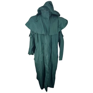 Target Dry Coat Large Men's Green Polyester Vintage Rain Mac 1980s Waterproof - Picture 1 of 9