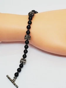 Vintage Sterling Silber 925 Perlen Armband (50) - Bild 1 von 6