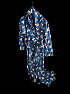Vintage Paul Frank Robe Julius Fleece Oversized Blue - Picture 1 of 8