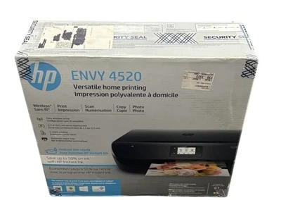 HP Envy 4520 All-In One Wireless Print Scan Copy Photo Inkjet Printer - Image 1 of 4