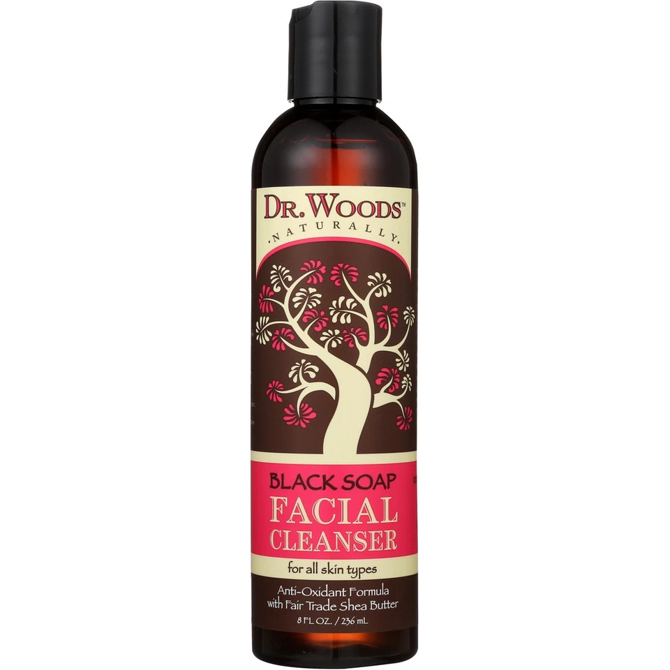 Dr. Woods Black Soap Facial Cleanser 8 Oz - Image 1 of 1