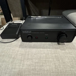 RADIO SHACK FM Wireless Microphone System 32-1221B **Please read description** - Picture 1 of 5