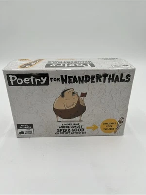 Poetry for Neanderthals Word-Guessing Card Game A Game By Exploding Kittens New - Image 1 of 4
