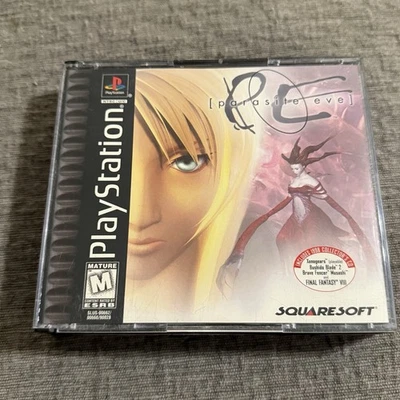 Parasite Eve (Sony PlayStation 1, 1998) | Discs + Demo + Manual | No Reg Card - Image 1 of 4