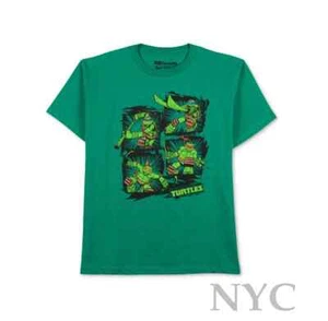 Camiseta verde mediana Nickelodeon Teenage Mutant Ninja Turtles para niños - Imagen 1 de 3