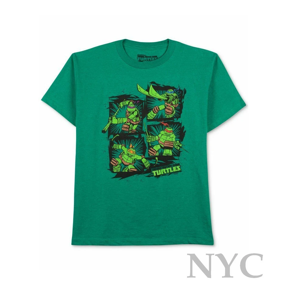 Nueva con etiquetas Camiseta Nickelodeon Teenage Mutant Ninja Turtles XL Verde Foto 1 de 3