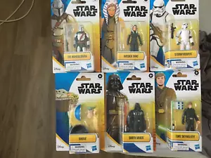 Hasbro Star Wars The Mandalorian Epic Hero Series 2024 SET OF ALL 6 Wave 1 !!!! - Picture 1 of 4