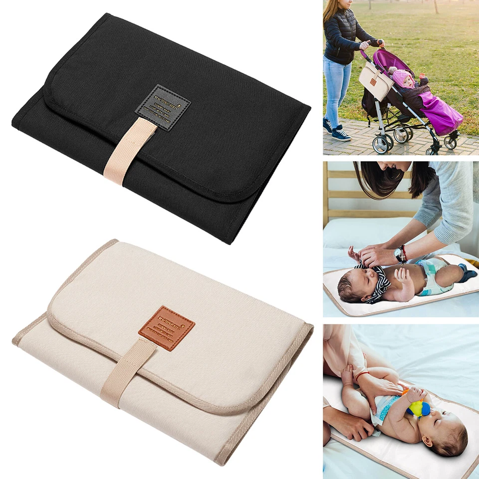 Baby Portable Foldable Waterproof Travel Nappy Diaper Compact Changing Mat - image 1 of 4