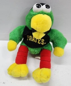 Peluche verde loro de béisbol mascota de los piratas de Pittsburgh de colección MLB - Imagen 1 de 6