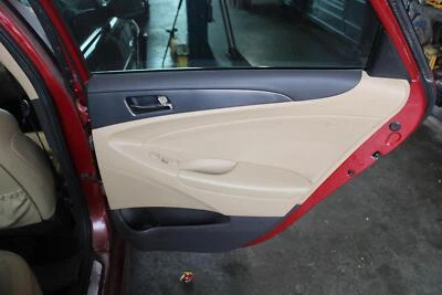 Used Rear Right Door Interior Trim Panel fits: 2012 Hyundai Sonata  Grade A - Image 1 of 4