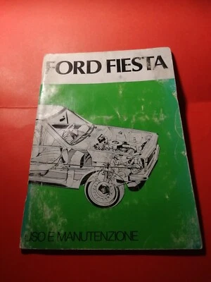 FORD Fiesta-Fiesta L-Sport-Ghia Libretto Uso e Manutenzione Originale - Immagine 1 di 4
