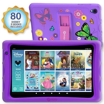 Contixo K80A 8" Inch for Kids 32GB HD Tablet w/ Disney E-Books Wi-Fi Camera - Image 1 of 3