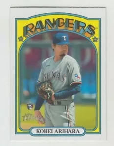 (10) Kohei Arihara 2021 Topps Heritage High Number Rookie Lot #609 Rangers - Bild 1 von 1