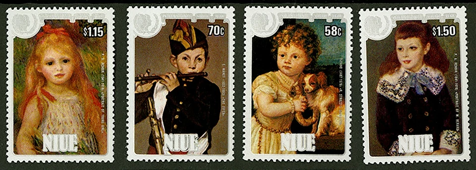 Niue  1985   Scott #   488-491     Mint Never Hinged Set - Image 1 of 1