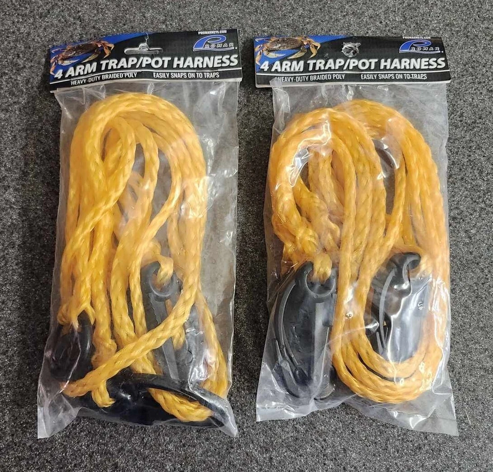 2 arnés para macetas/trampa para cangrejos Promar de 4 brazos, NE-104 Foto 1 de 1