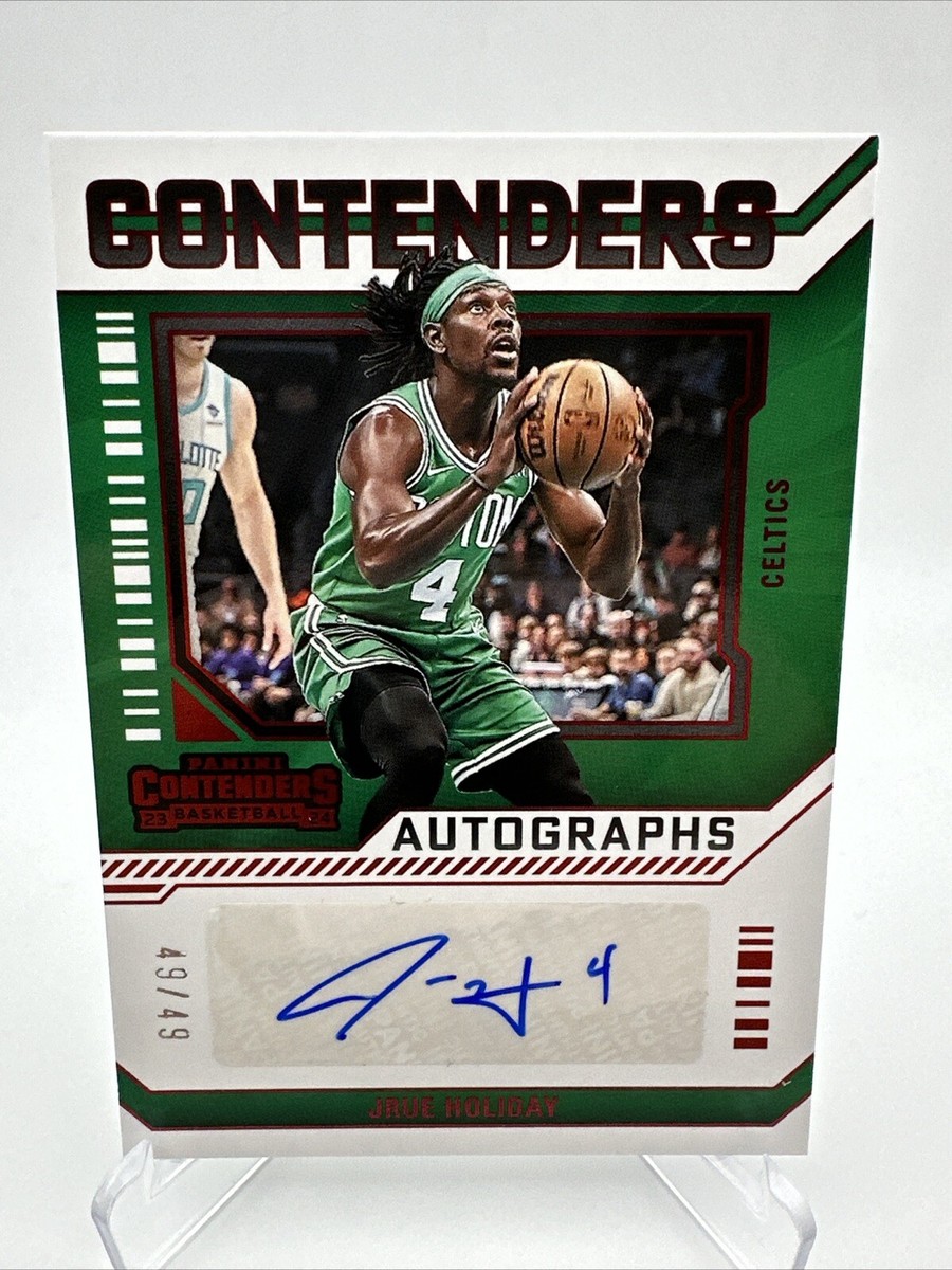 Panini Jrue Holiday Basketball Autographed Sports Trading Cards 