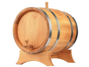 MB Manufaktura Barel Holzfass Eichenfass Whiskyfass Weinfass Eichenweinfass 15 l - Bild 1 von 2