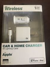 New Just Wireless USB Car Charger High Speed Charge for Apple iPhone And iPod