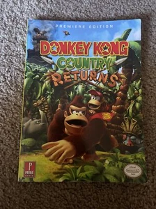 Donkey Kong Country Returns Prima Premiere Strategy Guide Wii NEW - Picture 1 of 4