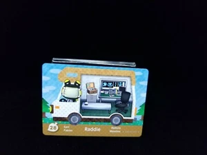 Neue Raddle 28 Welcome amiibo Serie - Animal Crossing Amiibo Karte - Bild 1 von 2