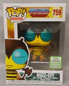 Brandneue Funko Pop BUZZ-OFF Masters of the Universe 2019 ECCC 759 Vinyl-Figur - Bild 1 von 6