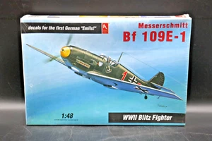 1:48 Hobby Craft Messerschmitt Bf 109E-1 Model Kit HC1564 - New & Sealed - Picture 1 of 5