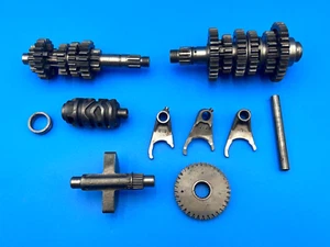 2007 Kawasaki KLX250 OEM Transmission Shaft Input Output Gears Gearbox Tranny - Picture 1 of 24