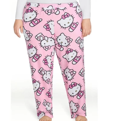 Pantalones de dormir para mujer Hello Kitty Poses con bolsillos Foto 1 de 2