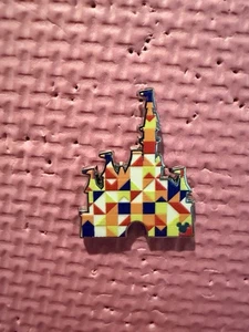 Spilla da collezione castello geometrico 2025 Disney Topolino nascosto Walt Disney World Wave B - Foto 1 di 1