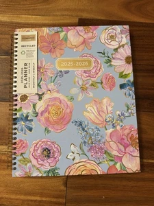 "Cuaderno planificador Clementine planificador 17 meses 2026 tamaño grande negro 11x9""" - Imagen 1 de 9