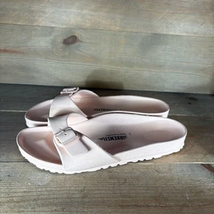 Birkenstock Madrid Eva Mujer Talla 7 Zapatos Rosa Slip On Sandalias Confort - Imagen 1 de 8