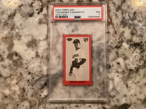 YOSHINOBU YAMAMOTO RC 2024 TOPPS 206 1910 T210 PSA 7 casi como nuevo - Imagen 1 de 3