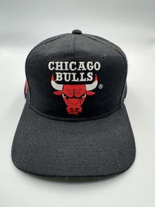 Vintage Chicago Bulls Blockhead American Needle White Tag 100% Wolle - Bild 1 von 10
