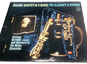 Brahms Quintet in B Minor For Clarinet and Strings 1965 Angel vinyl record READ - Foto 1 di 6