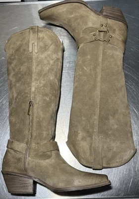 Botas de tacón de gamuza Sundance para mujer talla 38 EU / 7,5 - 8 EE. UU. Foto 1 de 4