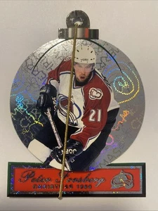 1999-00 Pacific Revolution Ornaments #6 Peter Forsberg DieCut Insert Short Print - Picture 1 of 2
