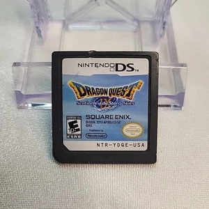 Dragon Quest IX 9 Sentinels of the Starry Skies DS Cartridge Only Damaged Works - Foto 1 di 7